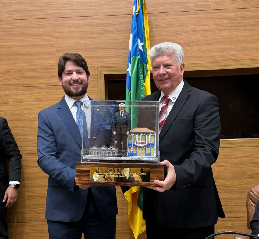 Jorginho Araujo celebra centenário e legado de Jorge Prado Leite em sessão especial na Alese