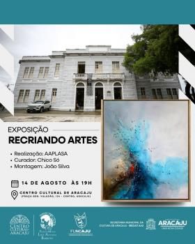 Centro Cultural Luiz Antônio Barreto recebe exposição Recriando Artes nesta sexta, 14