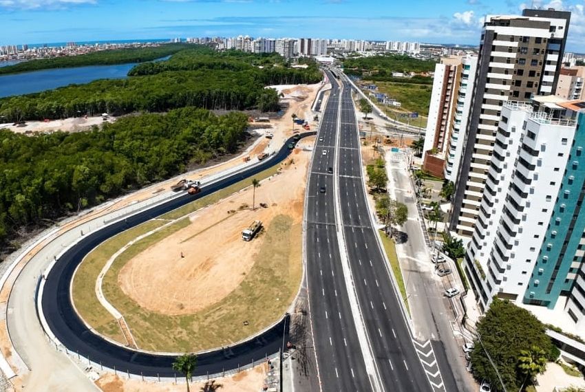 Primeira alça do Complexo Viário Senadora Maria do Carmo Alves será entregue nesta quinta-feira