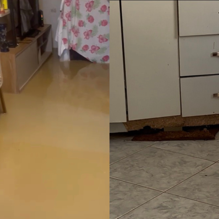Após rompimento de rede de água, moradores do Jardim Centenário cobram providências por prejuízos