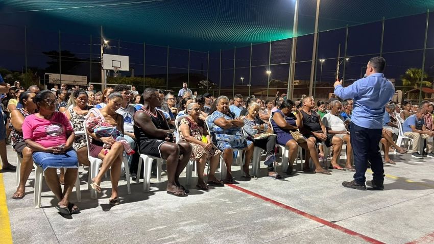 Escritura na Mão: Prefeitura inicia cadastro social para regularização fundiária de imóveis em comunidade no bairro Aero