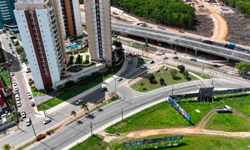 Viaduto Maria do Carmo: SMTT orienta sobre acesso da Tancredo à Beira Mar